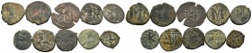 A mixed Lot of 10 Ancient Coins,About fine to about very fine. LOT SOLD AS IS, NO RETURNS.