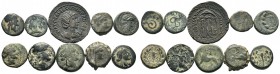 A mixed Lot of 10 Ancient Coins,About fine to about very fine. LOT SOLD AS IS, NO RETURNS.
