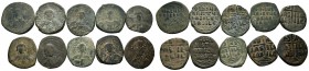 A mixed Lot of 10 Ancient Coins,About fine to about very fine. LOT SOLD AS IS, NO RETURNS.