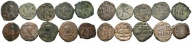 A mixed Lot of 10 Ancient Coins,About fine to about very fine. LOT SOLD AS IS, NO RETURNS.