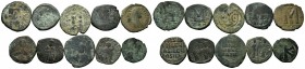 A mixed Lot of 10 Ancient Coins,About fine to about very fine. LOT SOLD AS IS, NO RETURNS.