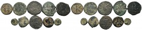 A mixed Lot of 10 Ancient Coins,About fine to about very fine. LOT SOLD AS IS, NO RETURNS.