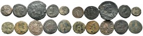 A mixed Lot of 10 Ancient Coins,About fine to about very fine. LOT SOLD AS IS, NO RETURNS.