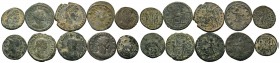 A mixed Lot of 10 Ancient Coins,About fine to about very fine. LOT SOLD AS IS, NO RETURNS.