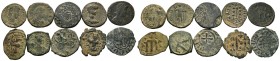 A mixed Lot of 10 Ancient Coins,About fine to about very fine. LOT SOLD AS IS, NO RETURNS.