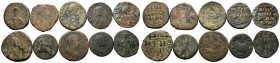 A mixed Lot of 10 Ancient Coins,About fine to about very fine. LOT SOLD AS IS, NO RETURNS.