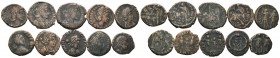 A mixed Lot of 10 Ancient Coins,About fine to about very fine. LOT SOLD AS IS, NO RETURNS.