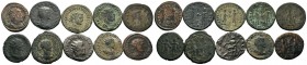 A mixed Lot of 10 Ancient Coins,About fine to about very fine. LOT SOLD AS IS, NO RETURNS.