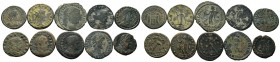 A mixed Lot of 10 Ancient Coins,About fine to about very fine. LOT SOLD AS IS, NO RETURNS.