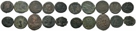 A mixed Lot of 10 Ancient Coins,About fine to about very fine. LOT SOLD AS IS, NO RETURNS.