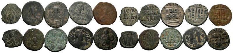 A mixed Lot of 10 Ancient Coins,About fine to about very fine. LOT SOLD AS IS, N...