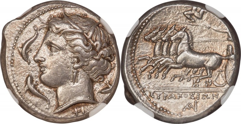 SICILY. Syracuse. Agathocles (317-289 BC). AR tetradrachm (26mm, 17.13 gm, 7h). ...
