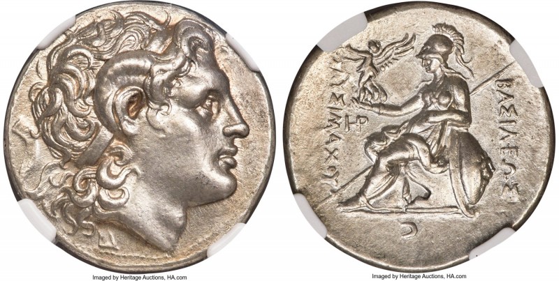 THRACIAN KINGDOM. Lysimachus (305-281 BC). AR tetradrachm (29mm, 16.95 gm, 12h)....
