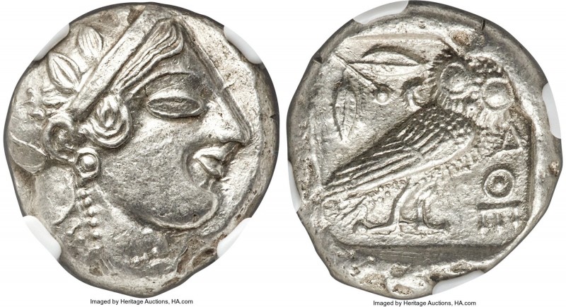 ATTICA. Athens. Ca. 475-465 BC. AR light weight tetradrachm (24mm, 15.62 gm, 11h...