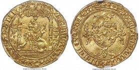 Flanders. Philippe le Bon gold Lion d'or (Gouden Leeuw) ND (1419-1467) MS64 NGC, Bruges mint, Fr-185, Delm-489, Vanhoudt-16BG. 4.21gm. Ph'S : DЄI : GR...