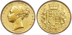 Victoria gold Sovereign 1839 XF45 PCGS, KM736.1, S-3852, Marsh-23 (R2). Mintage: 503,695. Arguably rarer than Victoria's 1838 Sovereign, as fewer coll...