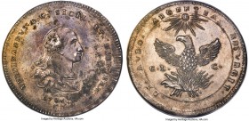 Sicily. Ferdinand III Oncia of 30 Tari 1785-GLC AU58 NGC, Palermo mint, KM207, MIR-596, Spahr-1, Dav-1416. 68.25gm. A massive issue exhibiting a whole...