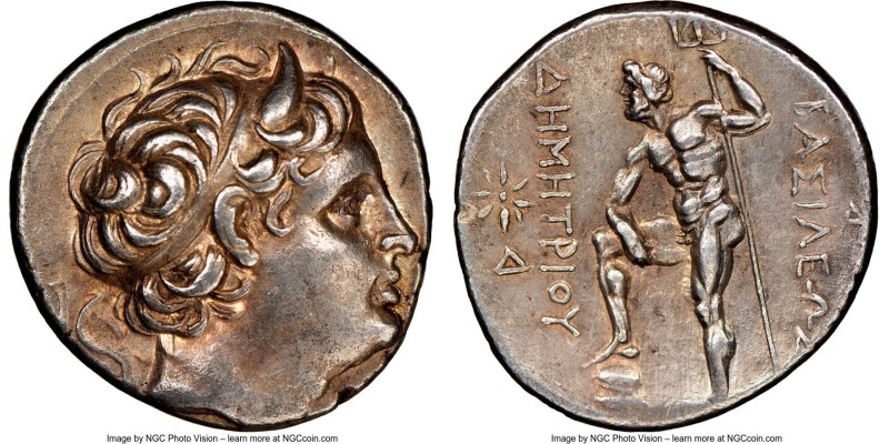 MACEDONIAN KINGDOM. Demetrius I Poliorcetes (306-283 BC). AR tetradrachm (27mm, ...