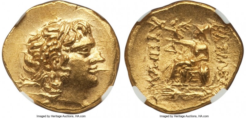 PONTIC KINGDOM. Mithradates VI Eupator (120-63 BC). AV stater (20mm, 8.28 gm, 12...