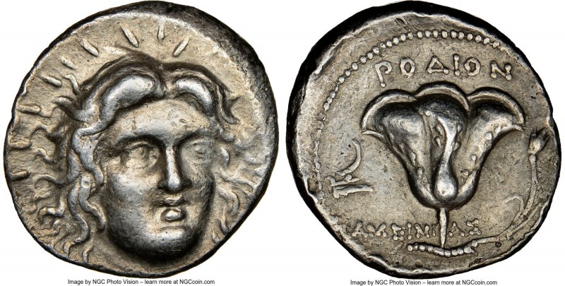 CARIAN ISLANDS. Rhodes. Ca. 230-205 BC. AR tetradrachm (26mm, 13.40 gm, 12h). NG...