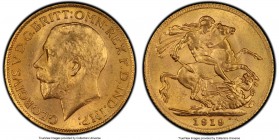 George V gold Sovereign 1919-C MS64 PCGS, Ottawa mint, KM20.

HID09801242017

© 2020 Heritage Auctions | All Rights Reserved