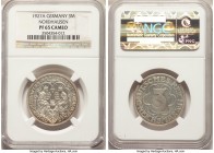 Weimar Republic Proof "Nordhausen" 3 Mark 1927-A PR65 Cameo NGC, Berlin mint, KM52, J-327. Struck upon the 1,000th anniversary of the founding of the ...
