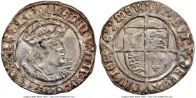 Henry VIII (1509-1547) Groat ND (1526-1544) AU55 NGC, Tower mint, Lis mm, Second coinage, S-2337E. 2.44gm. A comparatively high-grade for this beloved...