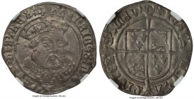 Edward VI (1547-1553), in the name of Henry VIII Groat (4 Pence) ND (1547-1551) AU53 NGC, Tower mint, Lis mm, Fifth bust, S-2403, N-1871. 2.63gm. The ...