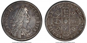 Charles II 1/2 Crown 1670 VF35 PCGS, KM428.4, S-3365. Attractively aged with wear evenly distributed over the highpoints of the design. 

HID0980124...