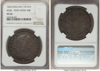 Charles II Crown 1662 VF25 NGC, KM417.1, S-3350, ESC-340. Variety with rose below bust and stop after HIB. An enticing first-year-of-issue crown of Ch...