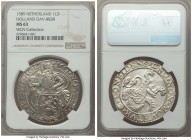 Holland. Provincial Lion Daalder 1589 MS63 NGC, Dav-8838, Delm-831. A sublime grade for this usually unremarkable and common date, and more than likel...