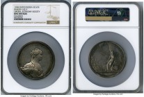 Catherine II silver "Liberal Economy Society" Medal ND (1768) UNC Details (Cleaned) NGC, St. Petersburg mint, Smirnov-253/a, Diakov-142.3 (R2). 66mm. ...