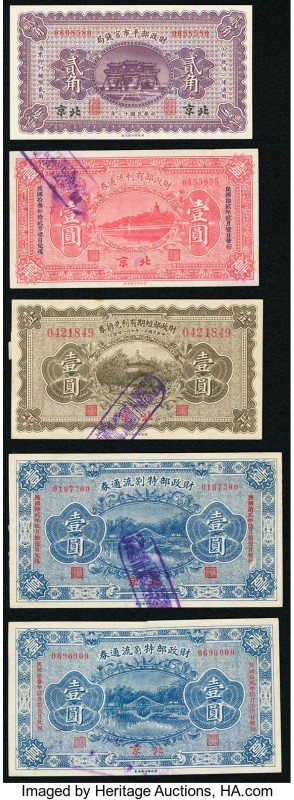 China Market Stabilization Currency Bureau 20 Cents 1923 Pick 617a; Short Term, ...