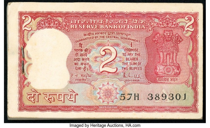 India Reserve Bank of India 2 Rupees ND (1985) Pick 53Ac Jhun6.2.9.3A, Original ...