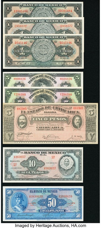 Mexico Group Lot of 8 Examples Very Fine or Better. 

HID09801242017

© 2020 Her...