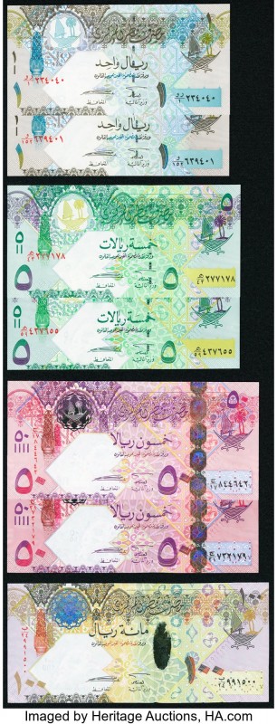 Qatar Group Lot of 7 Examples Crisp Uncirculated or Better. 

HID09801242017

© ...