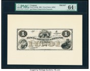 Uruguay Banco Comercial de Paysandu 1 Peso 1866 Pick S144fp Front Proof PMG Choice Uncirculated 64 EPQ. 

HID09801242017

© 2020 Heritage Auctions | A...