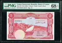 Yemen Democratic Republic Bank of Yemen 5 Dinars ND (1984) Pick 8b PMG Superb Gem Unc 68 EPQ. 

HID09801242017

© 2020 Heritage Auctions | All Rights ...