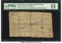 South Africa Upington Border Scouts 2 Shillings 1.2.1902 Pick S711b PMG Choice Fine 15. The Upington Border Scouts served far away from home during th...
