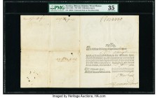 Sweden Riksens Ständers Wexel-Banco 3 Riksdaler Specie 28.1.1789 Pick A92b PMG Choice Very Fine 35. Sweden pioneered the use of banknotes in Europe. I...