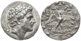 Kings of Macedon. Pella or Amphipolis mint. Perseus 179-168 BC. Tetradrachm AR