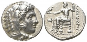 Kings of Macedon. Soli. Alexander III "the Great" 336-323 BC. Tetradrachm AR