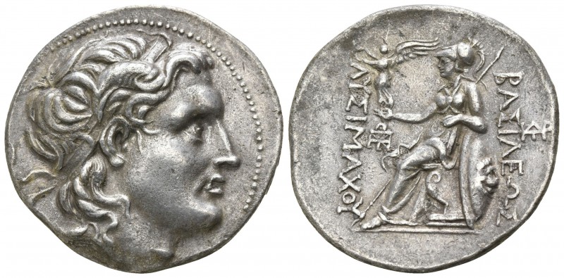 Kings of Thrace. Amphipolis. Lysimachos 305-281 BC.
Tetradrachm AR

31mm., 16...