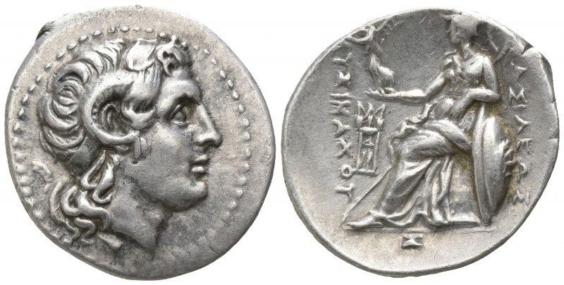 Kings of Thrace. Ephesos. Lysimachos 305-281 BC.
Drachm AR

20mm., 4,26g.

...