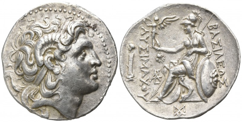 Kings of Thrace. Lysimachia. Lysimachos 305-281 BC.
Tetradrachm AR

30mm., 16...