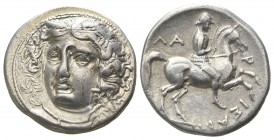 Thessaly. Larissa 380-365 BC. Drachm AR
