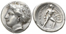 Lokris. Locri Opuntii 360-350 BC. Stater AV