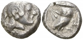 Attica. Athens 480-450 BC. Tetradrachm AR