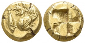 Mysia. Kyzikos 500-480 BC. Hekte EL