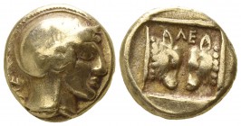 Lesbos. Mytilene 454-428 BC. Hekte EL